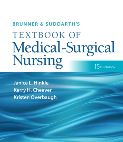 Brunner & Suddarth's Textbook of Medical-Surgical Nursing 16th Edition Janice Hinkle Test bank