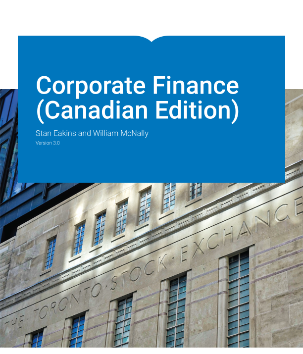 Corporate Finance Test Bank Canadian Edition by Stan Eakins Version 3.0