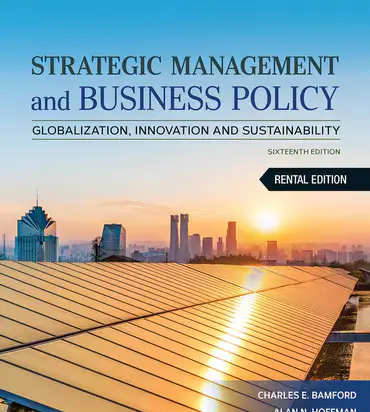 strategic management 16th edition test bank