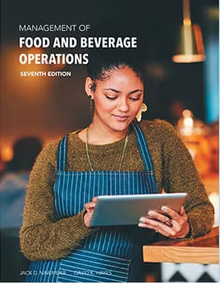 test bank for Management of Food and Beverage Operations 7th Edition