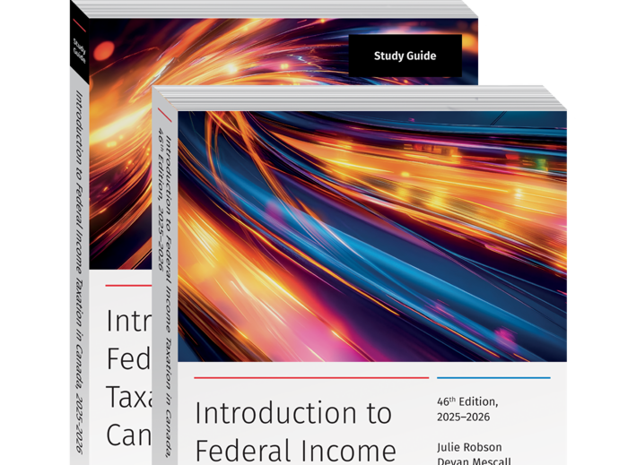 Introduction to Federal Income Taxation in Canada E-book & Study Guide 46th Edition 2025-2026
