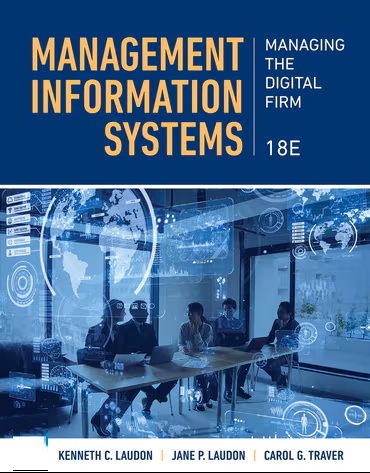 Management Information Systems Test Bank by Laudon