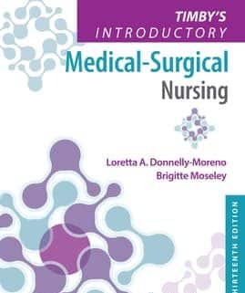 timby’s introductory medical surgical nursing test bank